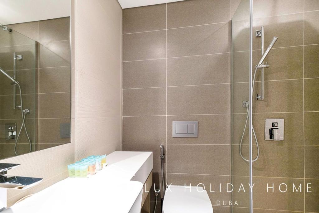 דובאי Lux Contemporary Suite With Full Marina View 6 מראה חיצוני תמונה