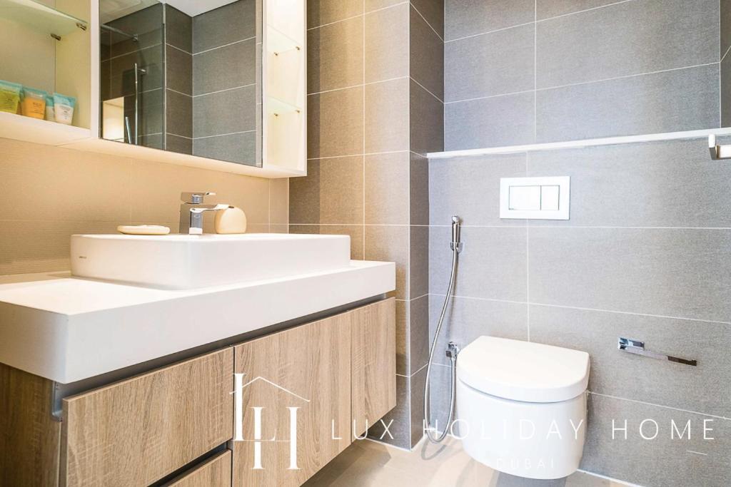 דובאי Lux Contemporary Suite With Full Marina View 6 מראה חיצוני תמונה