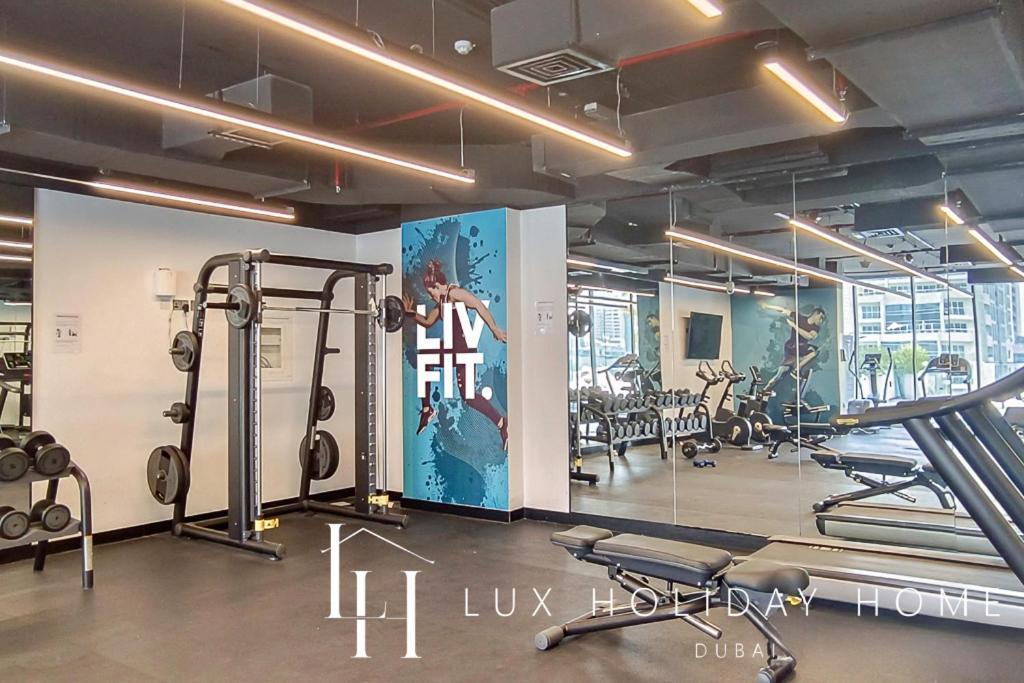 דובאי Lux Contemporary Suite With Full Marina View 6 מראה חיצוני תמונה