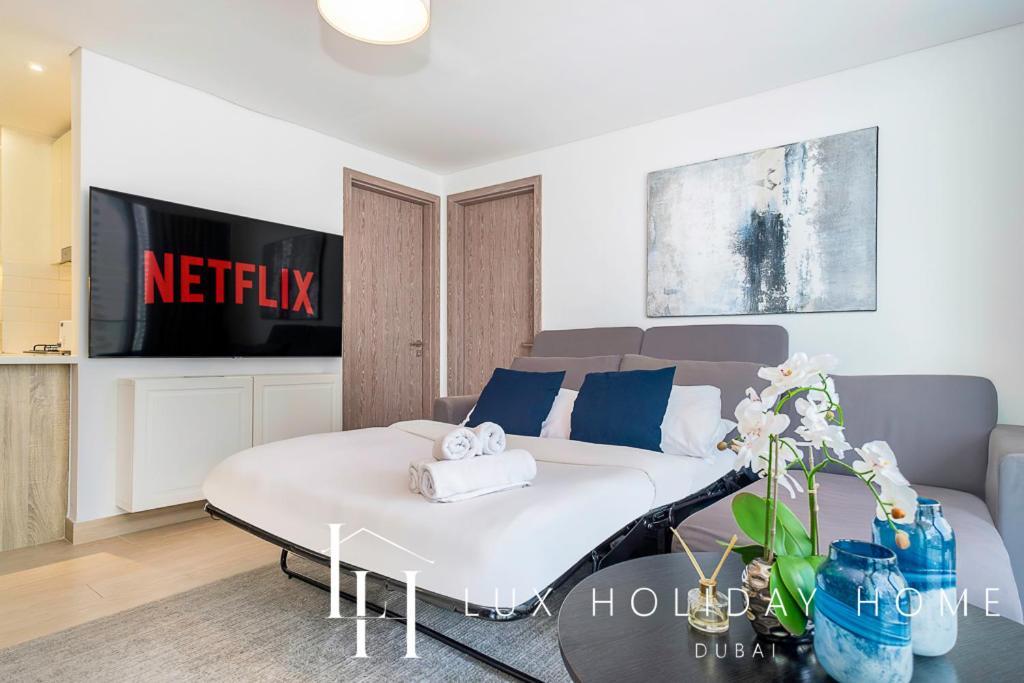 דובאי Lux Contemporary Suite With Full Marina View 6 מראה חיצוני תמונה