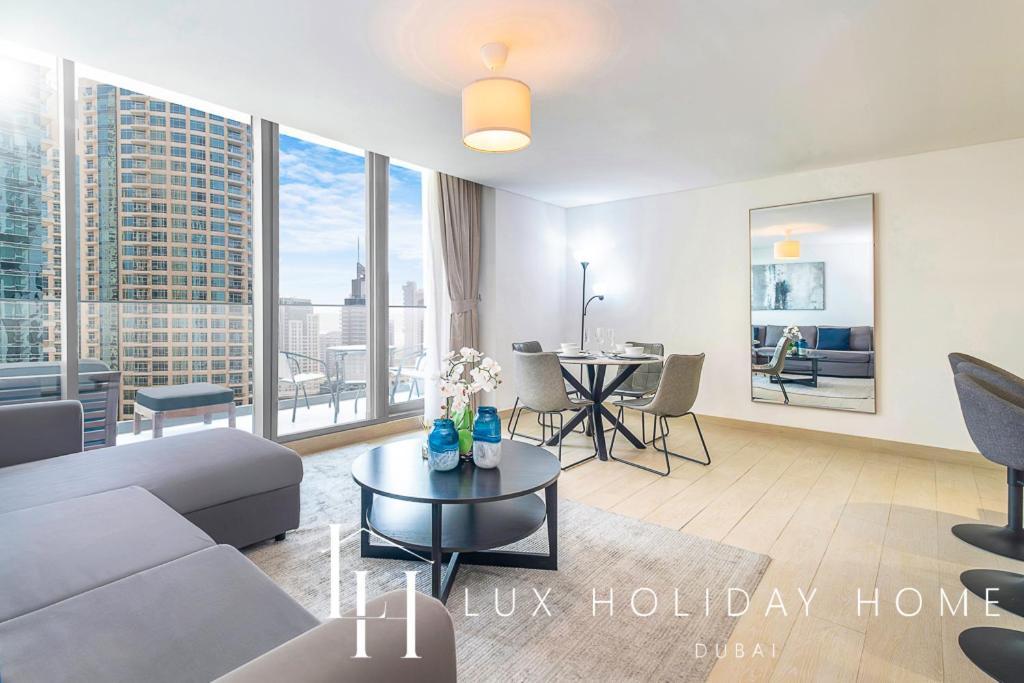 דובאי Lux Contemporary Suite With Full Marina View 6 מראה חיצוני תמונה