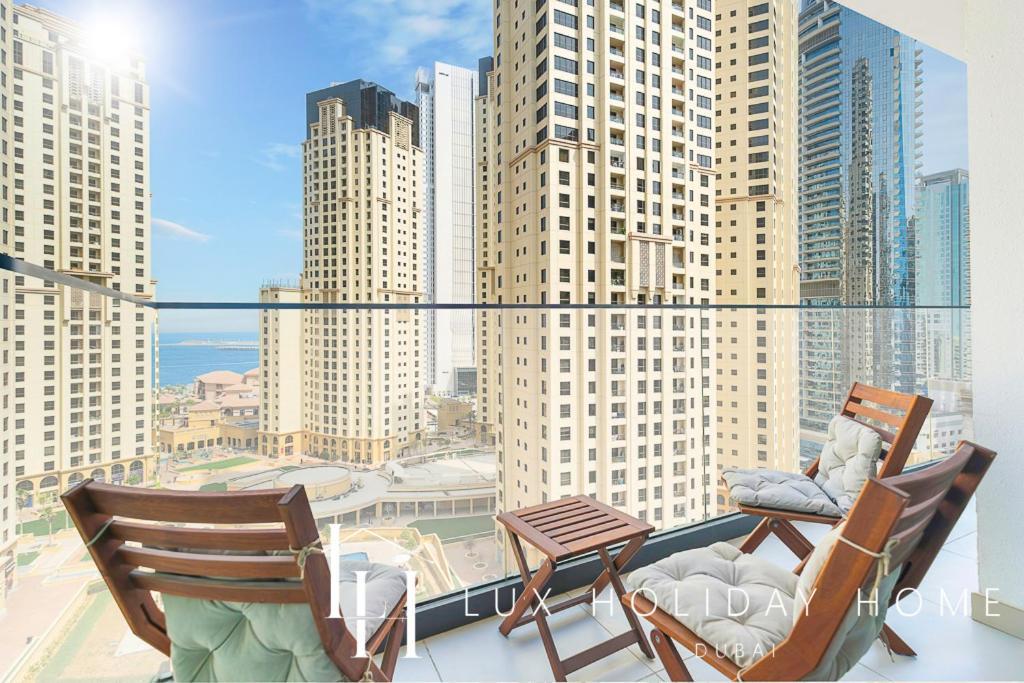 דובאי Lux Contemporary Suite With Full Marina View 6 מראה חיצוני תמונה